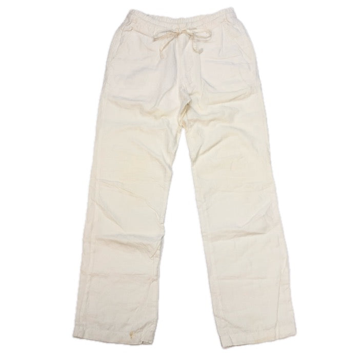 TOMORROWLAND トゥモローランド パンツ 麻・リネン ホワイト Mサイズ【中古】 メンズ