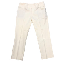 將圖片載入圖庫檢視器 MICHEL KLEIN ミッシェルクラン クロップドパンツ コットン ホワイト サイズ38(M相当)【中古】 レディース
