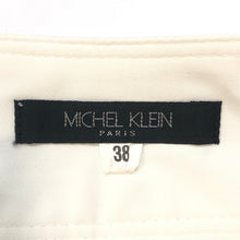 將圖片載入圖庫檢視器 MICHEL KLEIN ミッシェルクラン クロップドパンツ コットン ホワイト サイズ38(M相当)【中古】 レディース
