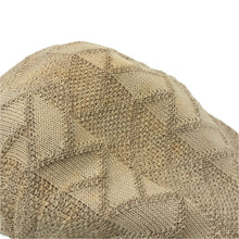 画像をギャラリービューアに読み込む, LACOSTE ラコステ ケーブル編み ハンチング コットン ベージュ 58cm【中古】 メンズ
