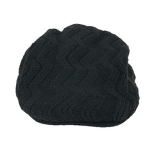 画像をギャラリービューアに読み込む, LACOSTE ラコステ ニットハンチング ウール ブラック FREEサイズ【中古】 メンズ
