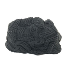 画像をギャラリービューアに読み込む, LACOSTE ラコステ ニットハンチング ウール ブラック FREEサイズ【中古】 メンズ
