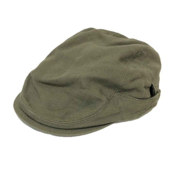 LACOSTE ラコステ ハンチング コットン/麻・リネン カーキ 58cm【中古】 メンズ