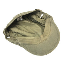 画像をギャラリービューアに読み込む, LACOSTE ラコステ ハンチング コットン/麻・リネン カーキ 58cm【中古】 メンズ
