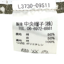 画像をギャラリービューアに読み込む, LACOSTE ラコステ ハンチング コットン/麻・リネン カーキ 58cm【中古】 メンズ
