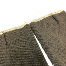 画像をギャラリービューアに読み込む, LACOSTE ラコステ アームウォーマー 手袋 ニット グレージュ【中古】 レディース
