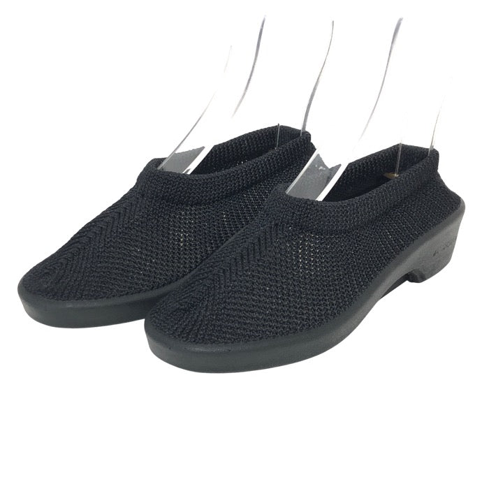 arcopedico アルコペディコ 軽量 ニットシューズ ブラック 22.5cm相当【中古】 レディース