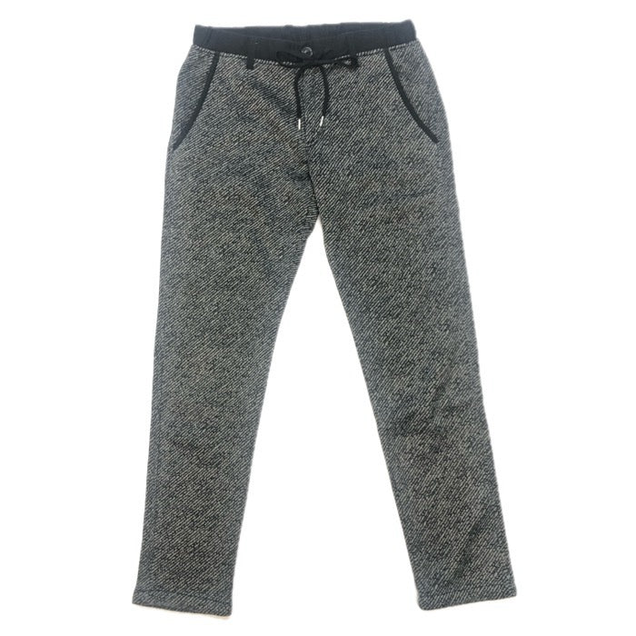 Back number バックナンバー ストレッチ 裏起毛 パンツ ブラック【中古】 メンズ