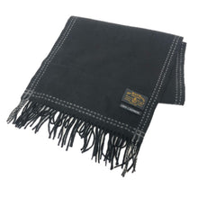 画像をギャラリービューアに読み込む, cricket クリケット マフラー カシミヤ ブラック【中古】 ユニセックス
