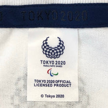 画像をギャラリービューアに読み込む, TOKYO2020 パラリンピック 半袖Ｔシャツ コットン ホワイト Mサイズ【中古】【新品同様】【美品】ユニセックス
