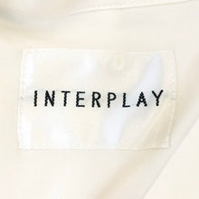 画像をギャラリービューアに読み込む, INTERPLAY インタープレイ 半袖シャツ レーヨン混 ホワイト フリーサイズ【中古】【新品同様】【美品】メンズ

