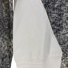 이미지를 갤러리 뷰어에 로드 , TSE セイ カシミヤニット 長袖 ホワイト×ブルーグレー Mサイズ【中古】 レディース
