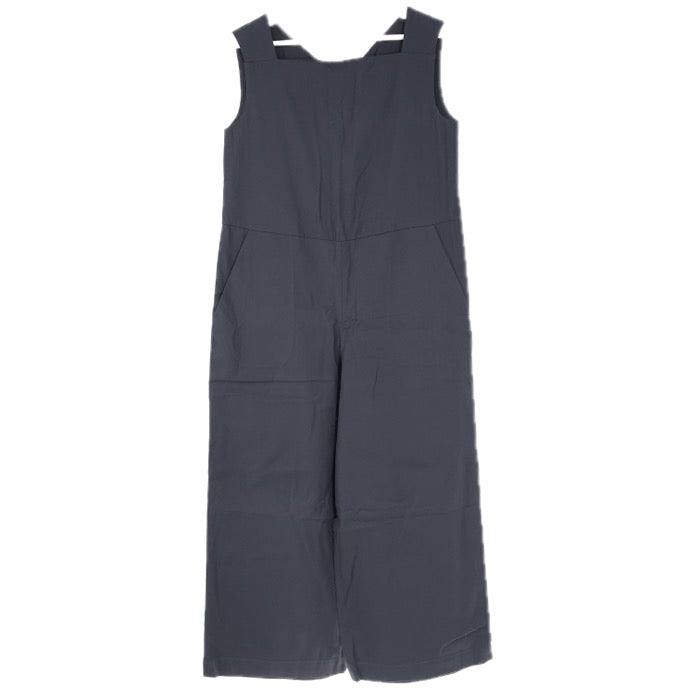 Simplicite サンプリシテ オールインワン ノースリーブ コットン ブラック Fサイズ【中古】【新品同様】【美品】レディース