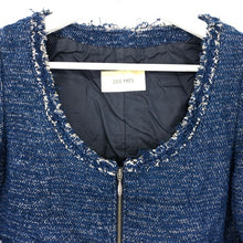 画像をギャラリービューアに読み込む, DES PRES デプレ ノーカラージャケット ブルー サイズ1(S相当)【中古】 レディース
