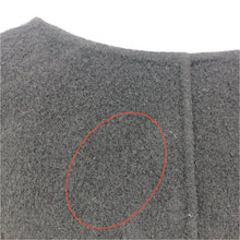 이미지를 갤러리 뷰어에 로드 , united arrows グリーンレーベル リラクシング ノーカラー リバーシブル コート ウール ブラック×ネイビー サイズ36(XS-S相当) レディース
