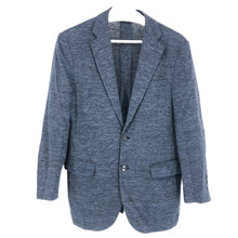 画像をギャラリービューアに読み込む, Cafe Soho カフェ・ソーホー テーラードジャケット 麻・リネン ネイビー M相当【中古】 メンズ
