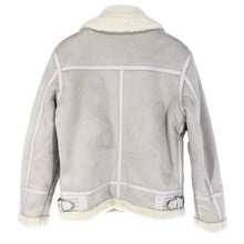 이미지를 갤러리 뷰어에 로드 , ZARA ザラ オーバーサイズ 裏ボアジャケット オフホワイト サイズ38(S相当)【中古】 メンズ
