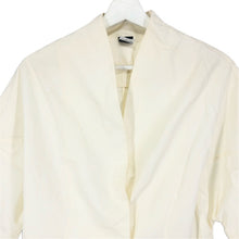 画像をギャラリービューアに読み込む, Lorena Antoniazzi ロレーナ アントニアッツィ ノーカラージャケット コットン×レーヨン アイボリー サイズ42(L相当)【中古】 レディース
