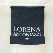 画像をギャラリービューアに読み込む, Lorena Antoniazzi ロレーナ アントニアッツィ ノーカラージャケット コットン×レーヨン アイボリー サイズ42(L相当)【中古】 レディース
