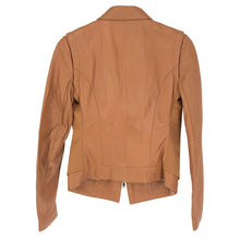 將圖片載入圖庫檢視器 PATRIZIA PEPE パトリッツィアペペ コンビブルゾン 羊革 ブラウン系 サイズ42(L相当)【中古】 レディース
