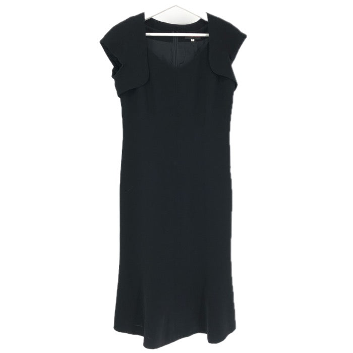 yoshie inaba ヨシエイナバ ワンピース＆ショートベスト セットアップ ブラック 9号(M相当)【中古】 レディース