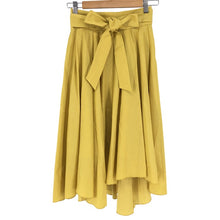 画像をギャラリービューアに読み込む, DRWCYS ドロシーズ ウエストリボン スカート コットン混 イエロー サイズ1(S相当)【中古】 レディース
