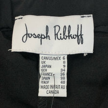 画像をギャラリービューアに読み込む, Joseph Ribkoff ジョセフ リブコフ レイヤードシアー ワイドパンツ ブラック 9号(M相当)【中古】【新品同様】【美品】レディース
