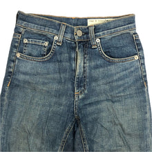 画像をギャラリービューアに読み込む, rag &amp; bone ラグアンドボーン デニムパンツ コットン ライトインディゴ サイズ23(XS-S相当)【中古】 レディース
