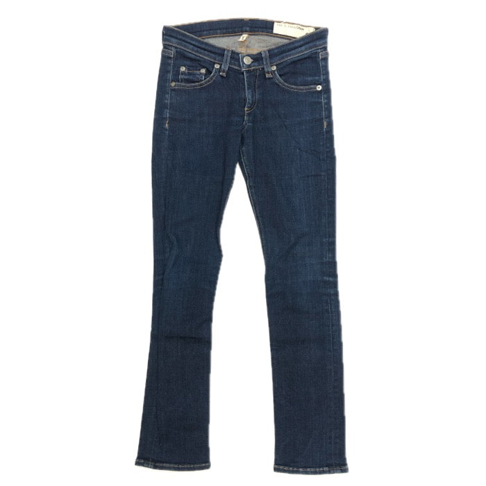 rag & bone ラグアンドボーン カプリ丈 デニムパンツ コットン インディゴ サイズ23(XS-S相当)【中古】 レディース