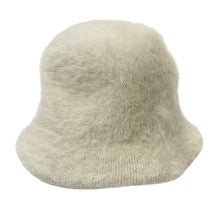 画像をギャラリービューアに読み込む, theory セオリー ハット ウール×アンゴラ ホワイト 57cm【中古】 レディース
