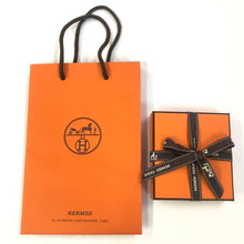 画像をギャラリービューアに読み込む, HERMES エルメス 空箱 ショッパー リボン 3点セット クッション付き 615〇【中古】
