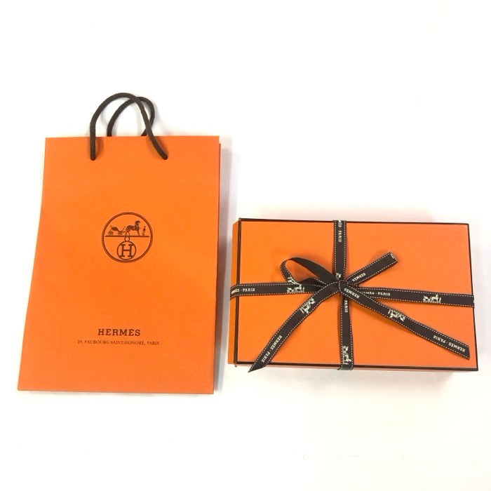 HERMES エルメス 空箱 ショッパー リボン 3点セット クッション材付き【中古】