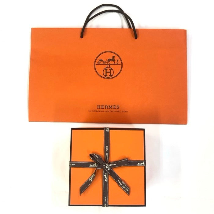 HERMES エルメス 空箱 ショッパー リボン 3点セット クッション材付き【中古】