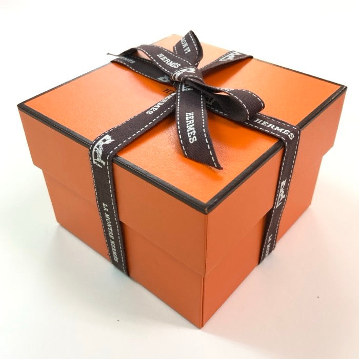 HERMES エルメス 空箱 ショッパー リボン 3点セット 蓋クッション付き