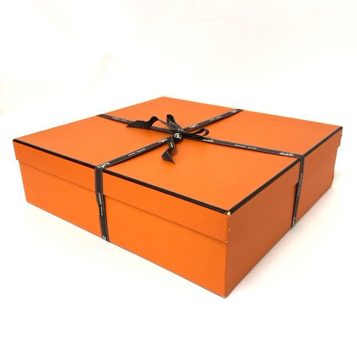 HERMES エルメス 空箱 保存袋 ショッパー リボン 4点セット【中古