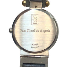 画像をギャラリービューアに読み込む, Van Cleef &amp; Arpels ヴァンクリーフ＆アーペル ラ コレクション 43606 腕時計/SS コンビ クオーツ 白文字盤【中古】 レディース
