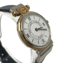 画像をギャラリービューアに読み込む, Van Cleef &amp; Arpels ヴァンクリーフ＆アーペル ラ コレクション 43606 腕時計/SS コンビ クオーツ 白文字盤【中古】 レディース
