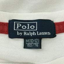 將圖片載入圖庫檢視器 ポロ ラルフローレン POLO RALPH LAUREN  半袖 Tシャツ 綿100％  男の子 M  ホワイト【中古】
