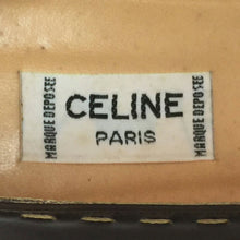 将图片加载到图库查看器，セリーヌ CELINE  パンプス ロゴ金具  ブラウン【中古】
