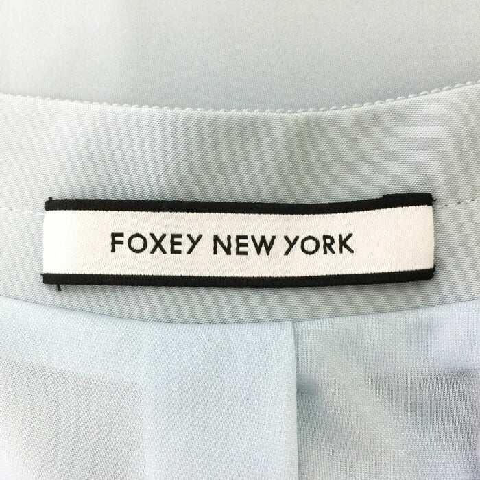 フォクシー FOXEY Skirt サイドタック フレアスカート サイズ38 ライト