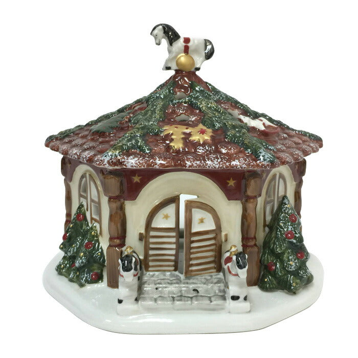 ビレロイ＆ボッホ Villeroy＆Boch  nostalgic village ノスタルジック ヴィレッジ 置物  【中古】【新品同様】【美品】