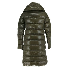 将图片加载到图库查看器，モンクレール MONCLER PASSY パッシー ロングダウンコート フード付きダウンジャケット サイズ00  カーキ【中古】
