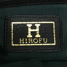 将图片加载到图库查看器，ヒロフ HIROFU レザー リュックサック バックパック  ブラック【中古】
